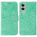 Custodia in pelle con motivo floreale per Samsung Galaxy S26 Edge 5G