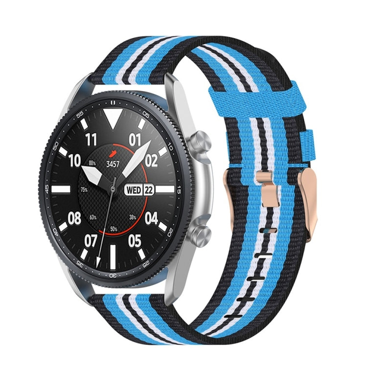 Cinturino strutturato in nylon intrecciato, dimensioni: misura libera 20 mm, For Galaxy Watch 3 41mm