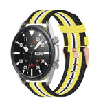 Cinturino strutturato in nylon intrecciato, dimensioni: misura libera 20 mm, For Galaxy Watch 3 41mm