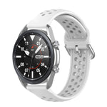 Cinturino in tinta unita sportivo in silicone R850, dimensioni: misura libera 20 mm, For Galaxy Watch 3 41mm