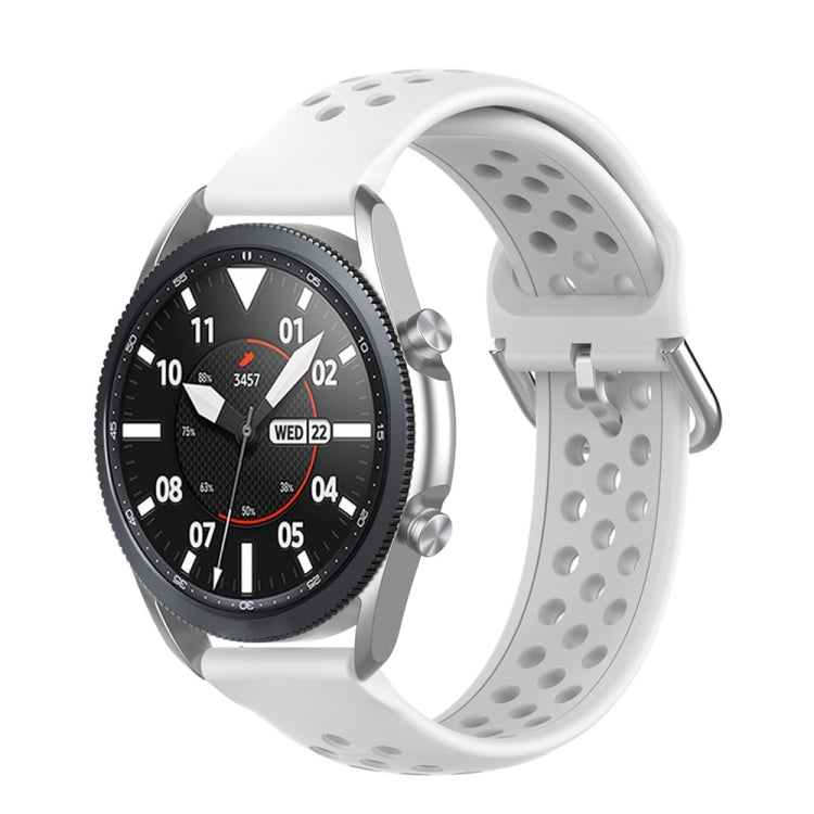 Cinturino in tinta unita sportivo in silicone R850, dimensioni: misura libera 20 mm, For Galaxy Watch 3 41mm