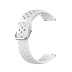 Cinturino in tinta unita sportivo in silicone R850, dimensioni: misura libera 20 mm, For Galaxy Watch 3 41mm