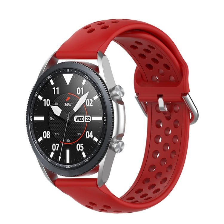 Cinturino in tinta unita sportivo in silicone R850, dimensioni: misura libera 20 mm, For Galaxy Watch 3 41mm