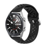 Cinturino in tinta unita sportivo in silicone R850, dimensioni: misura libera 20 mm, For Galaxy Watch 3 41mm