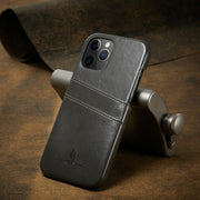 Custodia in pelle PU Fierre Shann per iPhone