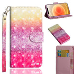 Custodia portafoglio in pelle TPU per iPhone 12 Mini e 12 Pro