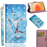 Custodia portafoglio in pelle TPU per iPhone 12 Mini e 12 Pro
