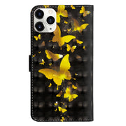 Modello di pittura 3D Flip orizzontale Custodia in pelle TPU + PU con supporto e slot per schede e portafoglio, For iPhone 12 Pro Max, For Xiaomi Redmi 9