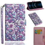 Custodia portafoglio flip in pelle TPU per iPhone 12 Pro Max