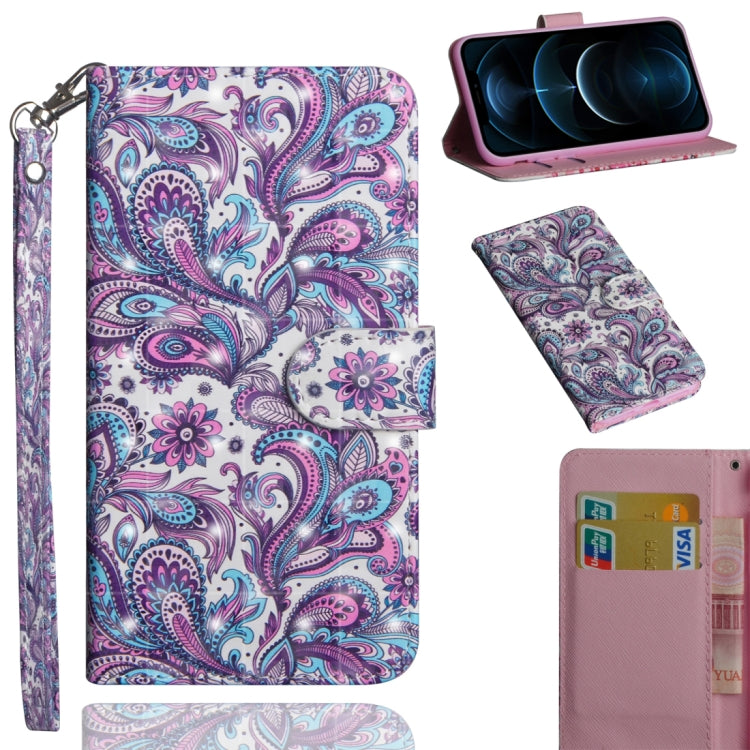 Custodia portafoglio flip in pelle TPU per iPhone 12 Pro Max