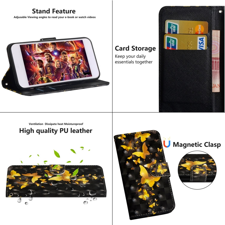 Custodia portafoglio in pelle TPU per Honor Play 9A