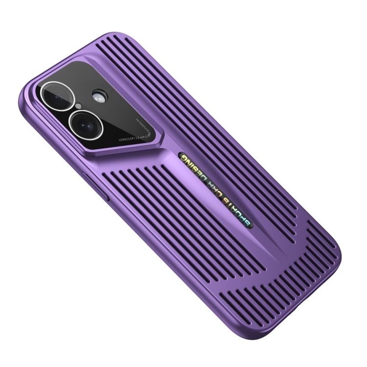 Custodia per telefono a copertura totale per PC con raffreddamento a lama, For iPhone 16 Pro Max, For iPhone 16 Pro, For iPhone 16 Plus, For iPhone 16