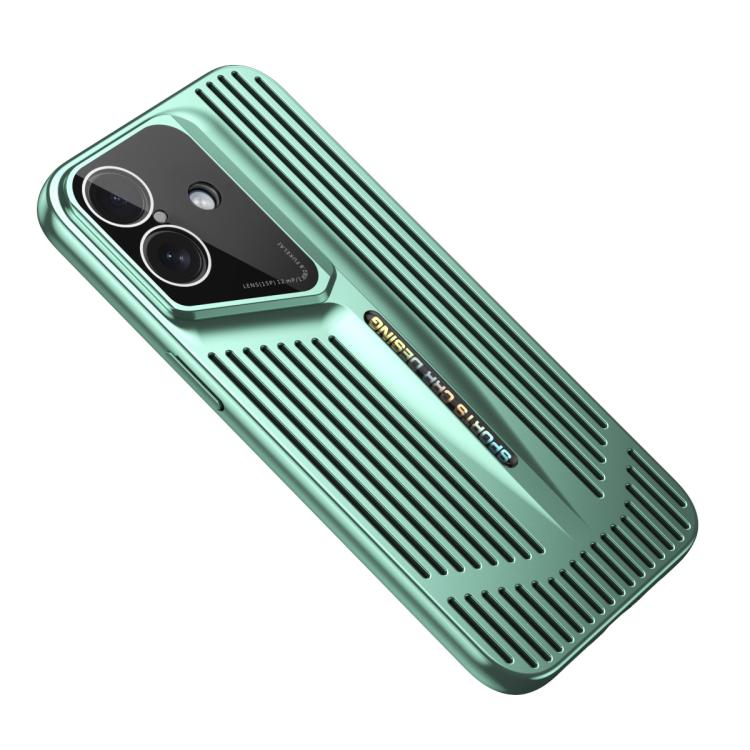 Custodia per telefono a copertura totale per PC con raffreddamento a lama, For iPhone 16 Pro Max, For iPhone 16 Pro, For iPhone 16 Plus, For iPhone 16