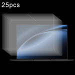 Pellicola in vetro temperato antideflagrante con durezza superficiale 9H da 25 pezzi 0,26 mm, For Huawei MateBook X Pro 14.2 2024, For Huawei MateBook 14 2024