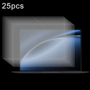 Pellicola in vetro temperato antideflagrante con durezza superficiale 9H da 25 pezzi 0,26 mm, For Huawei MateBook X Pro 14.2 2024, For Huawei MateBook 14 2024