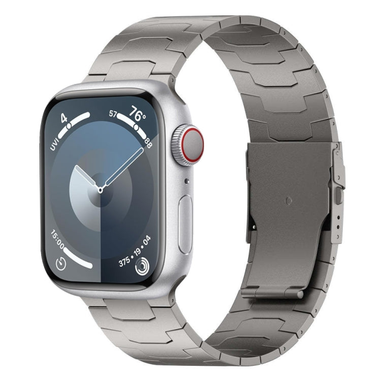 Cinturino per orologio in lega di titanio con fibbia di sicurezza Oracle da 26 mm, For Apple Watch SE 2023 44mm, For Apple Watch Ultra 2 49mm, For Apple Watch Series 9 45mm, For Apple Watch Ultra 49mm, For Apple Watch Series 8 45mm                     ...