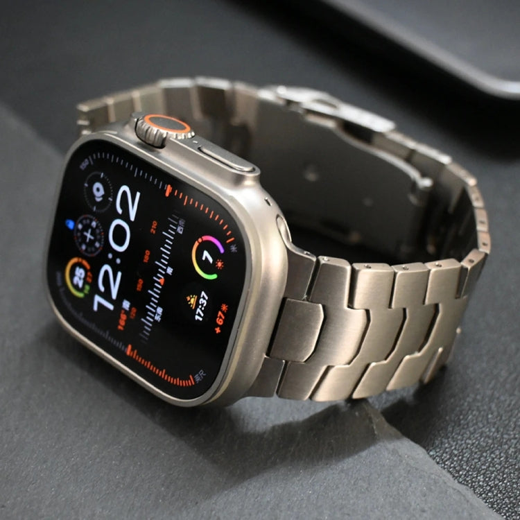 Cinturino per orologio in lega di titanio con fibbia di sicurezza Oracle da 26 mm, For Apple Watch Series 6 44mm, For Apple Watch Series 5 44mm, For Apple Watch Series 4 44mm, For Apple Watch Series 3 42mm