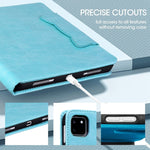 Custodia per tablet smart in pelle con fibbia gatto, For Samsung Galaxy Tab S9 FE / S9 / S8, For Samsung Galaxy Tab S10 Lite / S10 FE, For Samsung Galaxy Tab S11, For Samsung Galaxy Tab S9+ / S8+ / S7+