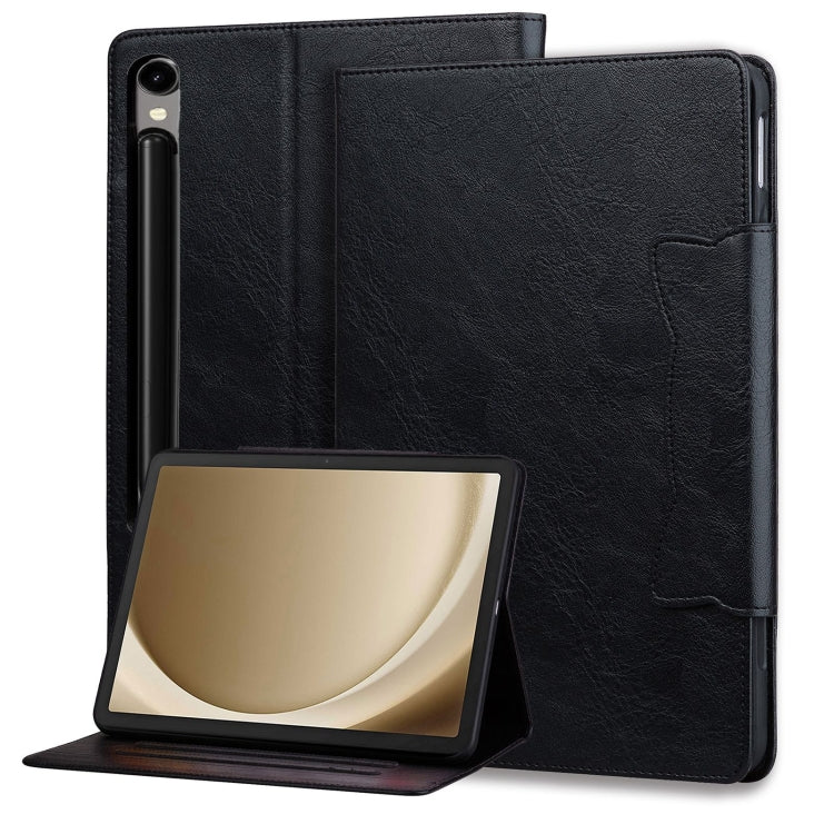 Custodia per tablet smart in pelle con fibbia gatto, For Samsung Galaxy Tab S9 FE / S9 / S8, For Samsung Galaxy Tab S10 Lite / S10 FE, For Samsung Galaxy Tab S11, For Samsung Galaxy Tab S9+ / S8+ / S7+