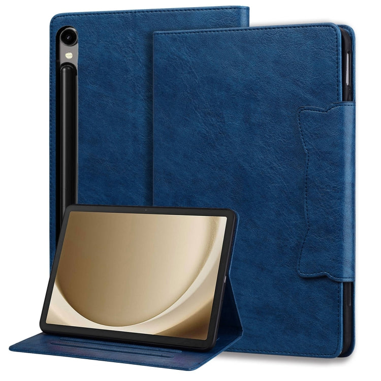 Custodia per tablet smart in pelle con fibbia gatto, For Samsung Galaxy Tab S9 FE / S9 / S8, For Samsung Galaxy Tab S10 Lite / S10 FE, For Samsung Galaxy Tab S11, For Samsung Galaxy Tab S9+ / S8+ / S7+