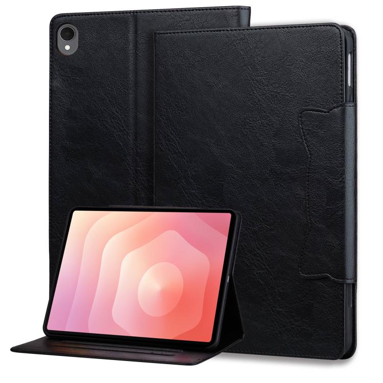 Custodia per tablet smart in pelle con fibbia gatto, For Samsung Galaxy Tab S9 FE / S9 / S8, For Samsung Galaxy Tab S10 Lite / S10 FE, For Samsung Galaxy Tab S11, For Samsung Galaxy Tab S9+ / S8+ / S7+