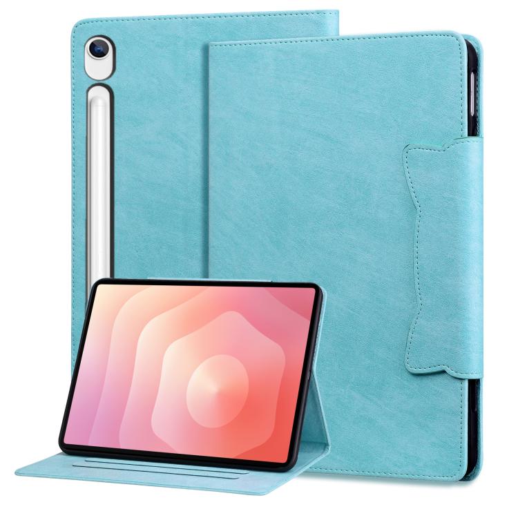 Custodia per tablet smart in pelle con fibbia gatto, For Samsung Galaxy Tab S9 FE / S9 / S8, For Samsung Galaxy Tab S10 Lite / S10 FE, For Samsung Galaxy Tab S11, For Samsung Galaxy Tab S9+ / S8+ / S7+