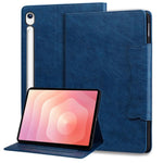 Custodia per tablet smart in pelle con fibbia gatto, For Samsung Galaxy Tab S9 FE / S9 / S8, For Samsung Galaxy Tab S10 Lite / S10 FE, For Samsung Galaxy Tab S11, For Samsung Galaxy Tab S9+ / S8+ / S7+
