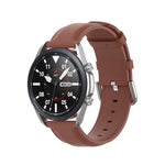 Cinturino in pelle a coda tonda, dimensioni: misura libera 20 mm, For Galaxy Watch 3 41mm