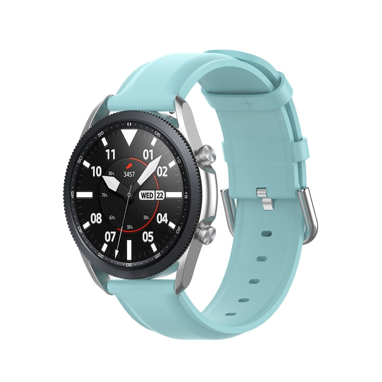 Cinturino in pelle a coda tonda, dimensioni: misura libera 20 mm, For Galaxy Watch 3 41mm