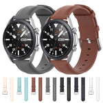 Cinturino in pelle a coda tonda, dimensioni: misura libera 20 mm, For Galaxy Watch 3 41mm