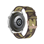 Cinturino strutturato in nylon intrecciato, dimensioni: misura libera 22 mm, For Galaxy Watch 3 45mm
