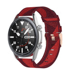 Cinturino strutturato in nylon intrecciato, dimensioni: misura libera 22 mm, For Galaxy Watch 3 45mm