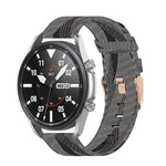 Cinturino strutturato in nylon intrecciato, dimensioni: misura libera 22 mm, For Galaxy Watch 3 45mm