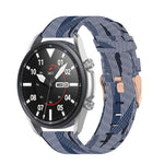 Cinturino strutturato in nylon intrecciato, dimensioni: misura libera 22 mm, For Galaxy Watch 3 45mm
