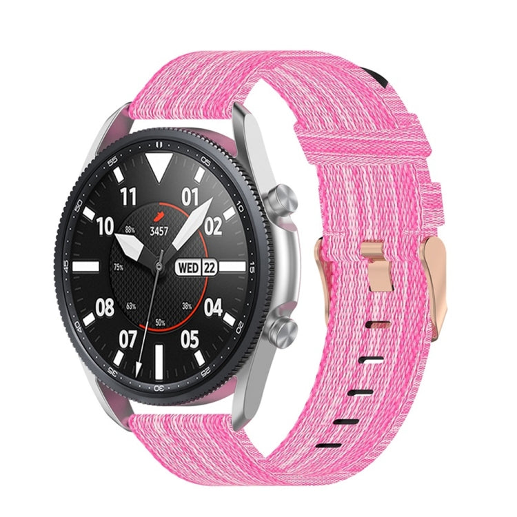 Cinturino strutturato in nylon intrecciato, dimensioni: misura libera 22 mm, For Galaxy Watch 3 45mm