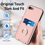 Custodia per telefono porta carte con anello in corda a tracolla R20, For iPhone SE 2022 / SE 2020 / 8, For iPhone 13 Pro Max, For iPhone 13 Pro, For iPhone 13
