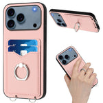 Custodia per telefono porta carte con anello in corda a tracolla R20, For iPhone 17 Pro Max, For iPhone 17 Pro, For iPhone 17, For iPhone Air