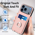 Custodia per telefono porta carte con anello in corda a tracolla R20, For iPhone 17 Pro Max, For iPhone 17 Pro, For iPhone 17, For iPhone Air