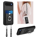 Custodia per telefono porta carte con anello in corda a tracolla R20, For iPhone 17 Pro Max, For iPhone 17 Pro, For iPhone 17, For iPhone Air