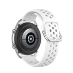 Cinturino sportivo in silicone tinta unita, dimensioni: misura libera 22 mm, For Galaxy Watch 3 45mm