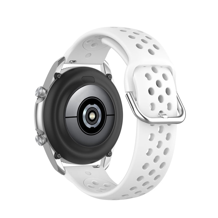 Cinturino sportivo in silicone tinta unita, dimensioni: misura libera 22 mm, For Galaxy Watch 3 45mm
