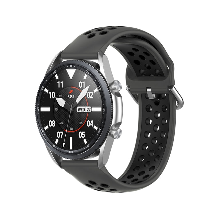 Cinturino sportivo in silicone tinta unita, dimensioni: misura libera 22 mm, For Galaxy Watch 3 45mm