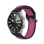 Cinturino sportivo in silicone tinta unita, dimensioni: misura libera 22 mm, For Galaxy Watch 3 45mm