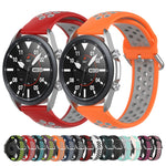 Cinturino sportivo in silicone tinta unita, dimensioni: misura libera 22 mm, For Galaxy Watch 3 45mm