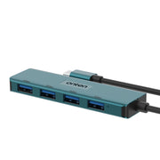 Onten UC621 Docking station HUB multifunzione da USB-C/Type-C a USB 3.2 Gen1 4 in 1 da 5 Gbps, UC621