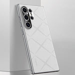 Custodia PC in pelle semplice per Samsung Galaxy S25+ 5G