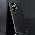 Custodia PC in pelle semplice per Samsung Galaxy S25+ 5G