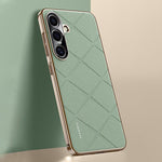Custodia PC in pelle semplice per Samsung Galaxy S25+ 5G