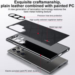 Custodia in pelle semplice per Samsung Galaxy S24 5G