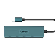 Stazione di docking HUB 4 in 1 Onten UC622 10 Gbps USB-C / Tipo-C a 2 x USB + 2 x USB-C / Tipo-C, UC622